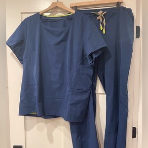 Medelita navy scrub set XXL